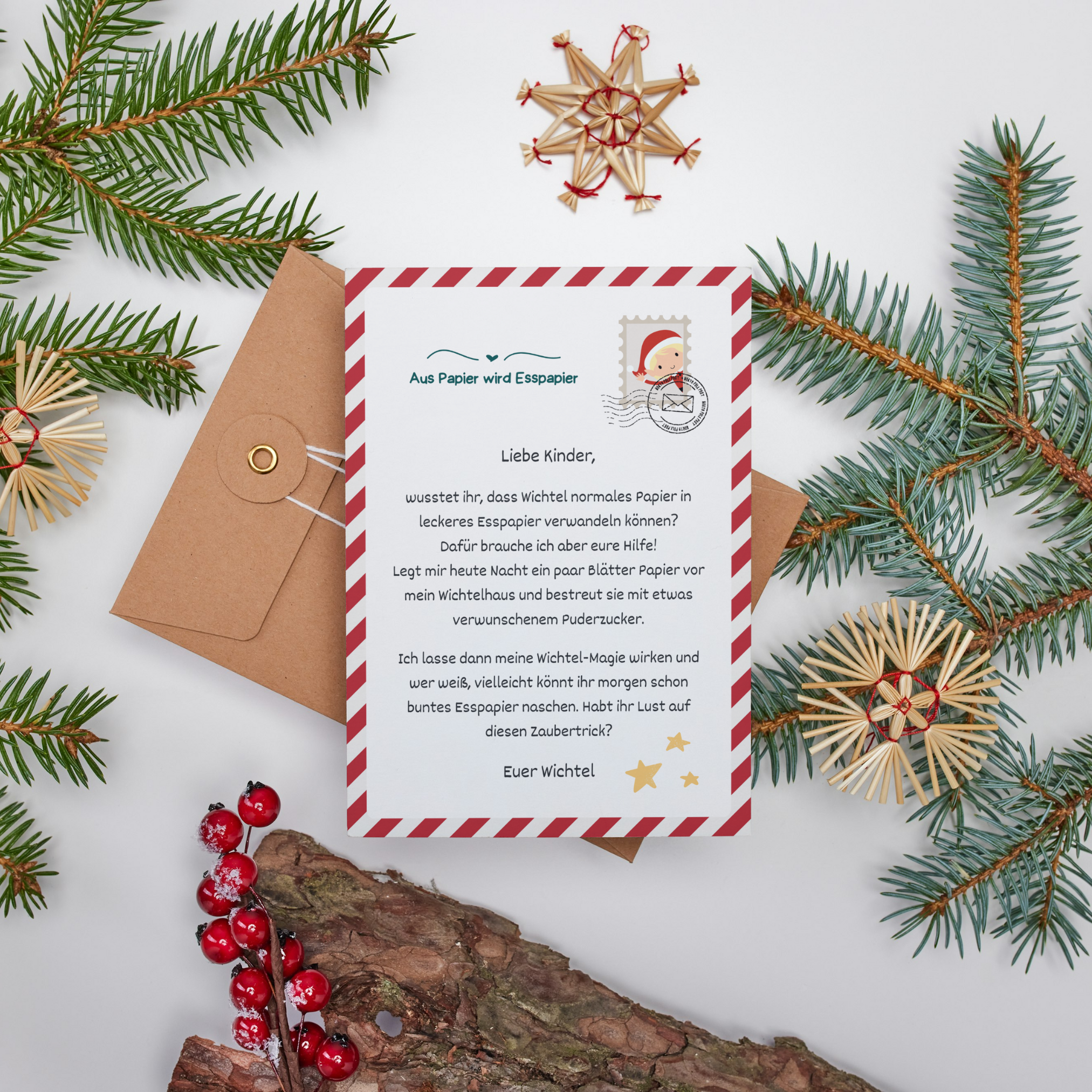 Wichteltür Komplettset inkl. Backset + Dekoration